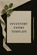Inventory/Expiry Date Template