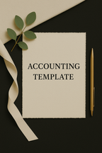 Accounting Template