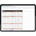 Makeup Kit Budget Template