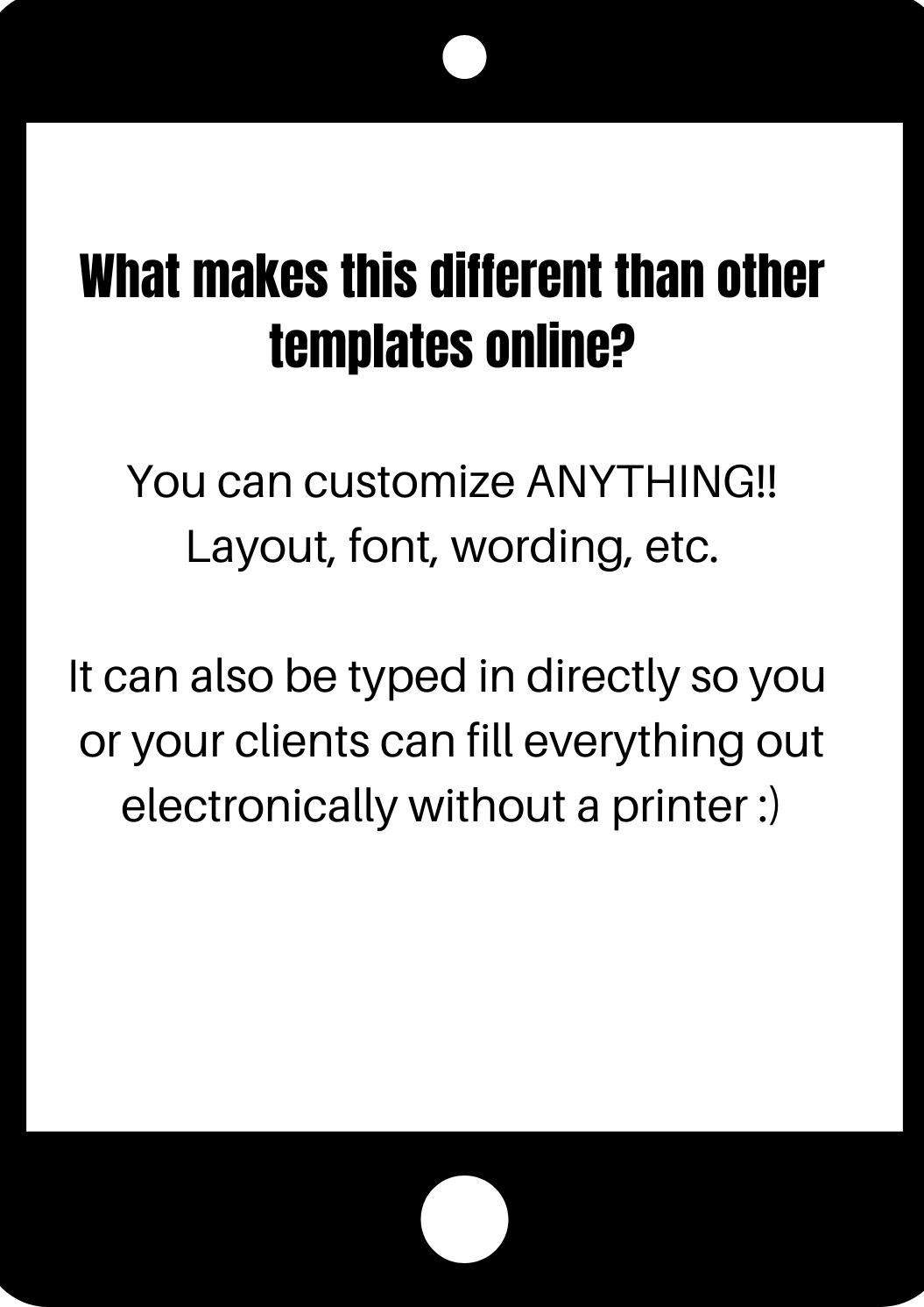 Bridal Consultation Template